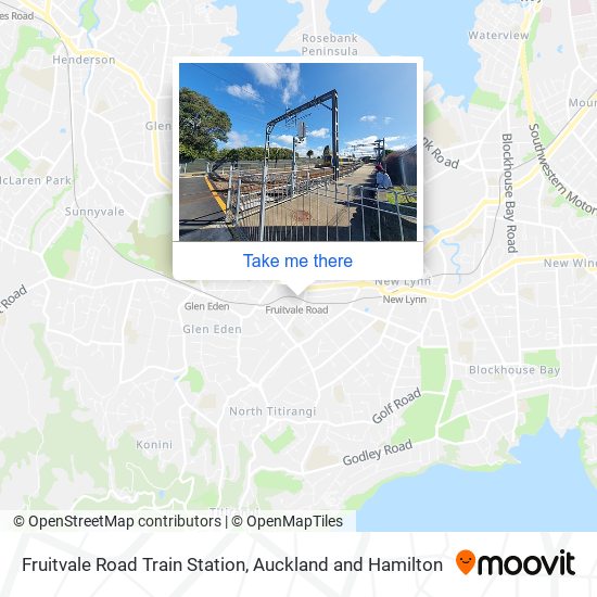 Fruitvale Road Train Station地图