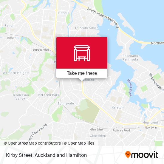 Kirby Street map