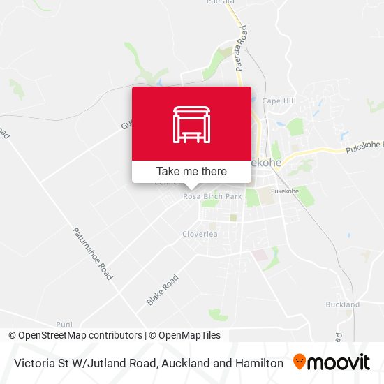 Victoria St W/Jutland Road map