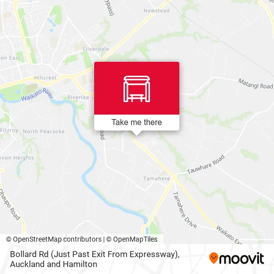 Bollard Rd (Just Past Exit From Expressway) map