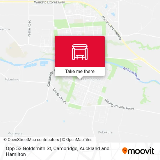 Opp 53 Goldsmith St, Cambridge map