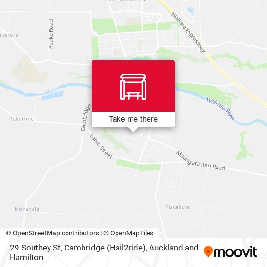 29 Southey St, Cambridge (Hail2ride) map