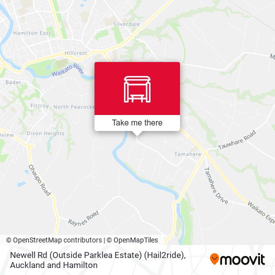 Newell Rd (Outside Parklea Estate) (Hail2ride) map
