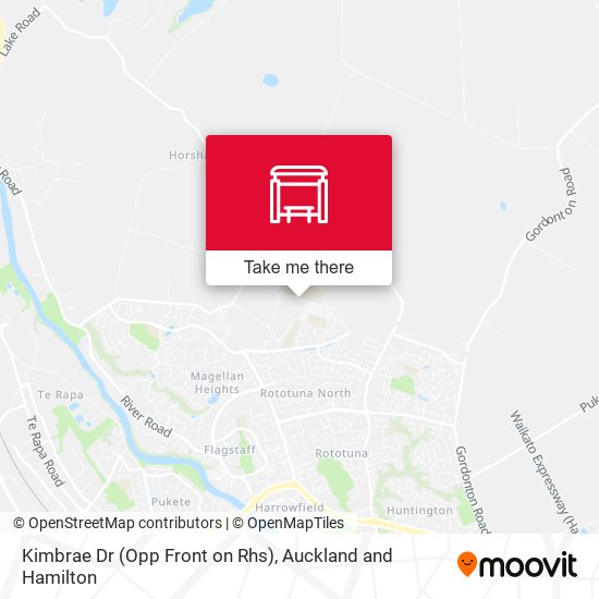 Kimbrae Dr (Opp Front on Rhs) map