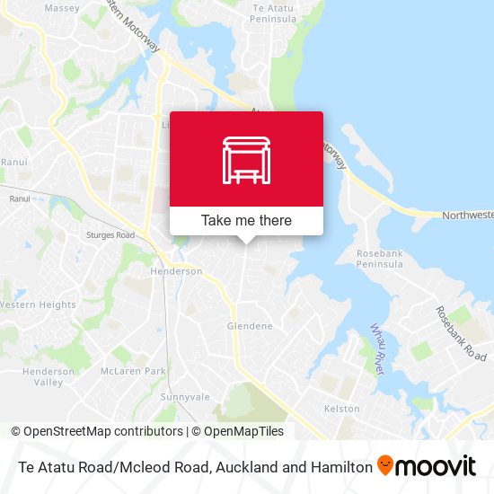 Te Atatu Road/Mcleod Road map
