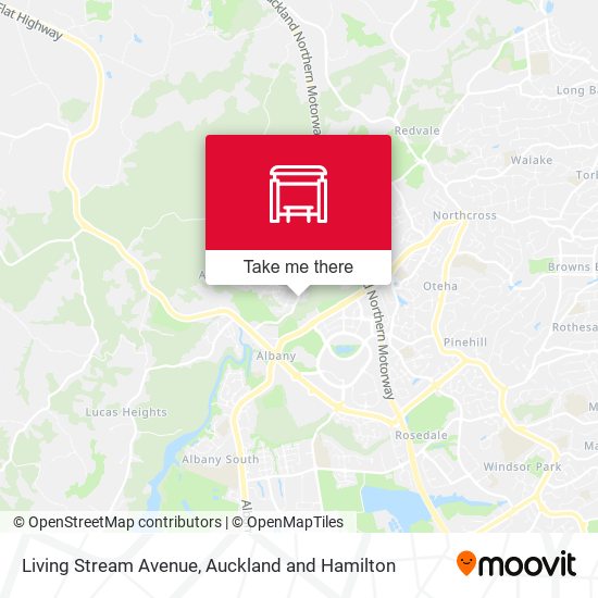Living Stream Avenue map