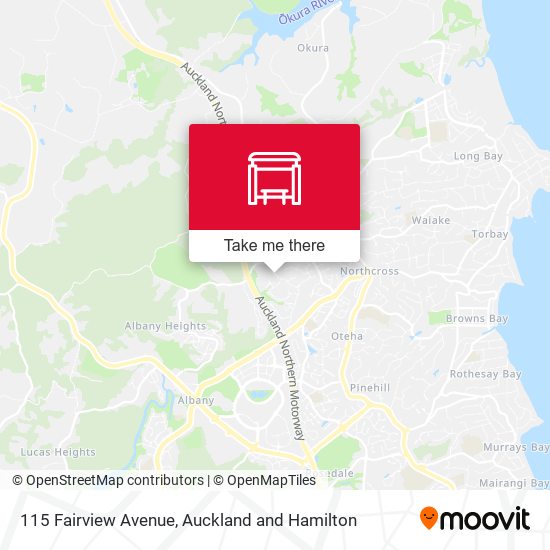 115 Fairview Avenue map