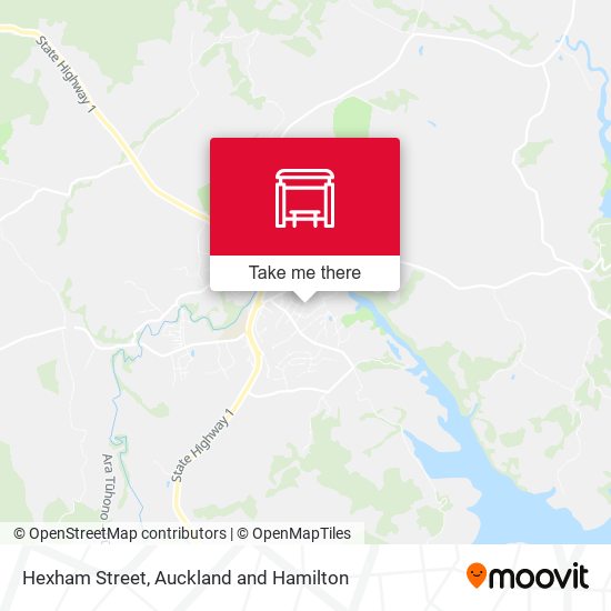 Hexham Street map
