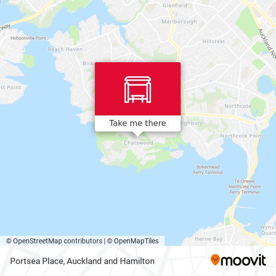 Portsea Place map