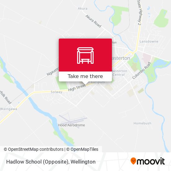 Hadlow School (Opposite) map