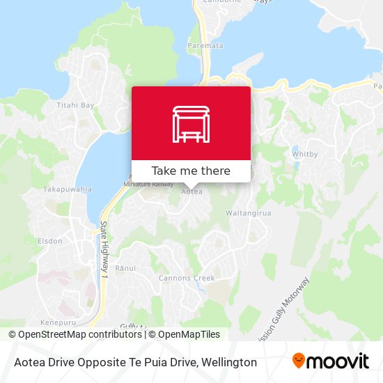 Aotea Drive Opposite Te Puia Drive地图