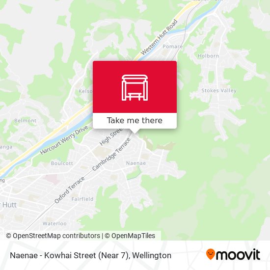 Naenae - Kowhai Street (Near 7) map