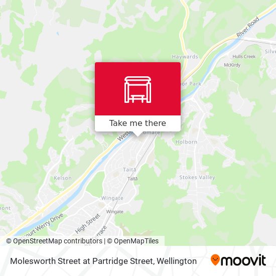 Molesworth Street at Partridge Street map
