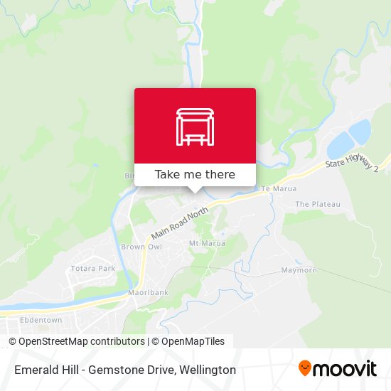 Emerald Hill - Gemstone Drive map