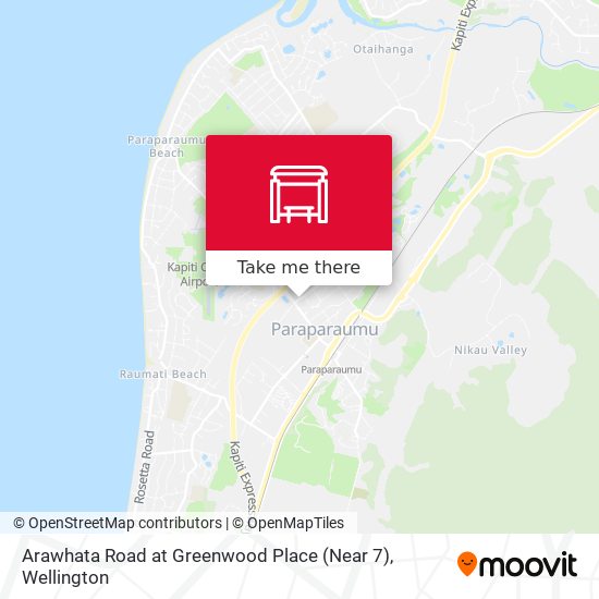 Arawhata Road at Greenwood Place (Near 7) map