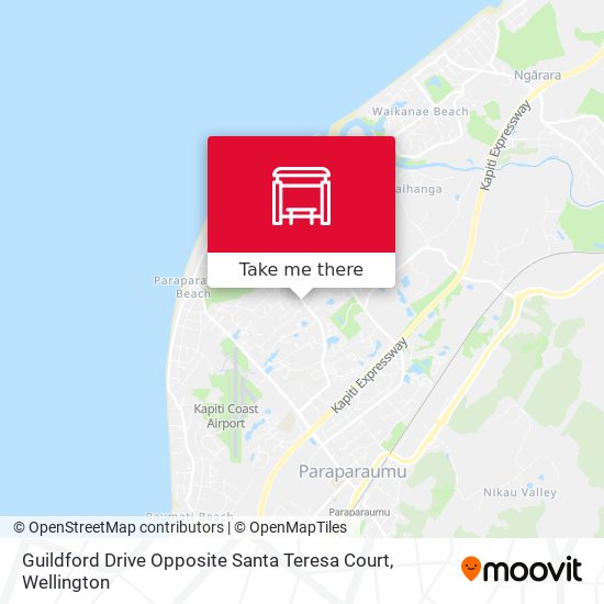Guildford Drive Opposite Santa Teresa Court map