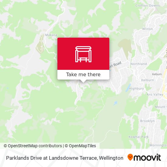 Parklands Drive at Landsdowne Terrace map