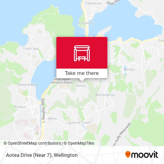 Aotea Drive (Near 7) map