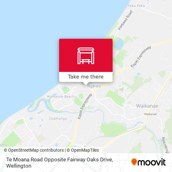 Te Moana Road Opposite Fairway Oaks Drive地图