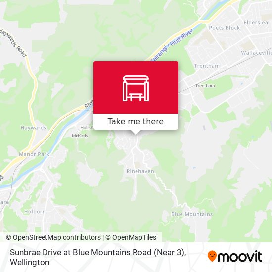 Sunbrae Drive at Blue Mountains Road (Near 3)地图