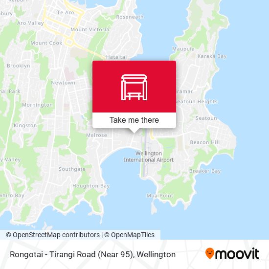 Rongotai - Tirangi Road (Near 95) map