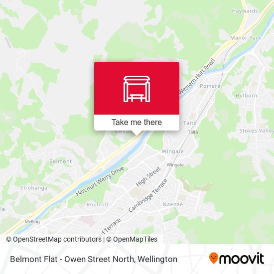 Belmont Flat - Owen Street North map