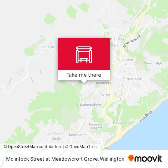 Mclintock Street at Meadowcroft Grove map