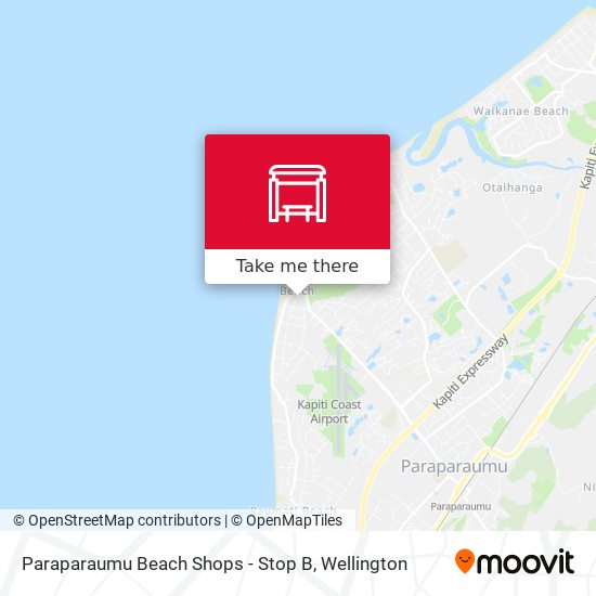 Paraparaumu Beach Shops - Stop B地图