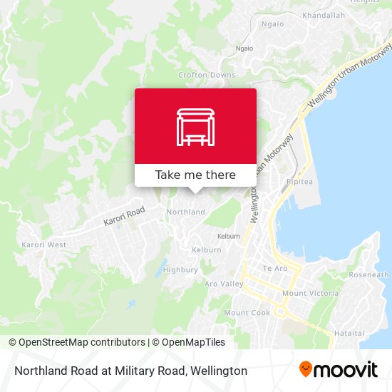 Northland Road at Military Road地图