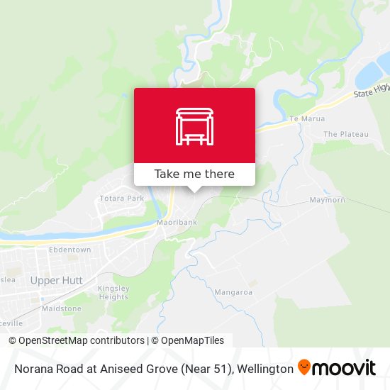 Norana Road at Aniseed Grove (Near 51) map