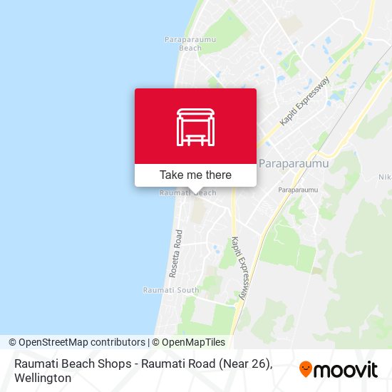 Raumati Beach Shops - Raumati Road (Near 26) map