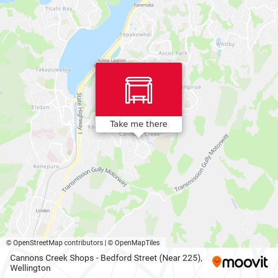 Cannons Creek Shops - Bedford Street (Near 225)地图