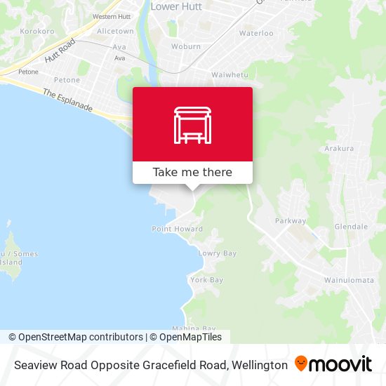 Seaview Road Opposite Gracefield Road map