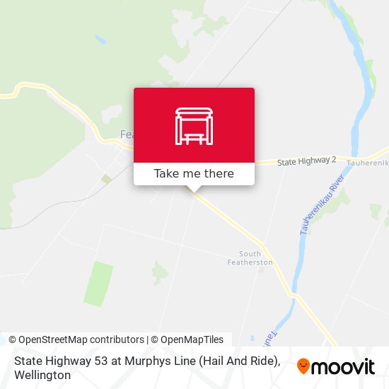 State Highway 53 at Murphys Line (Hail And Ride) map