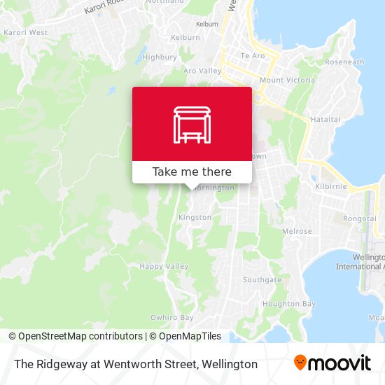 The Ridgeway at Wentworth Street map