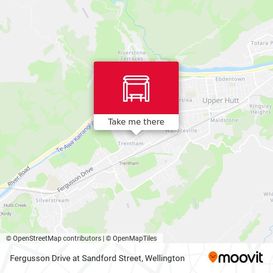 Fergusson Drive at Sandford Street map