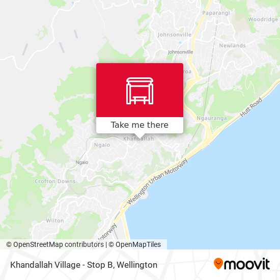 Khandallah Village - Stop B map