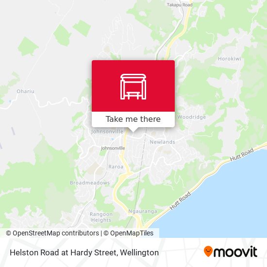 Helston Road at Hardy Street map