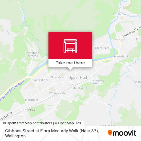 Gibbons Street at Flora Mccurdy Walk (Near 87) map