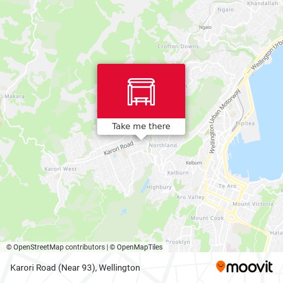 Karori Road (Near 93) map