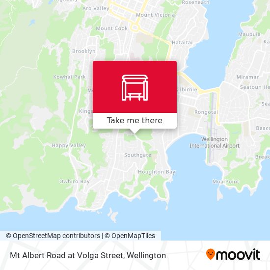 Mt Albert Road at Volga Street map