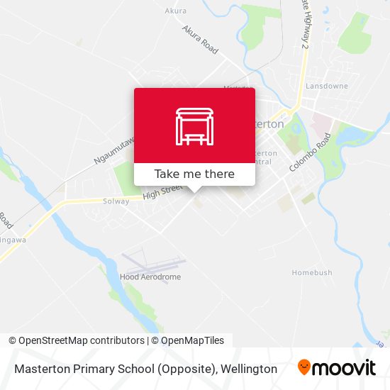 Masterton Primary School (Opposite) map