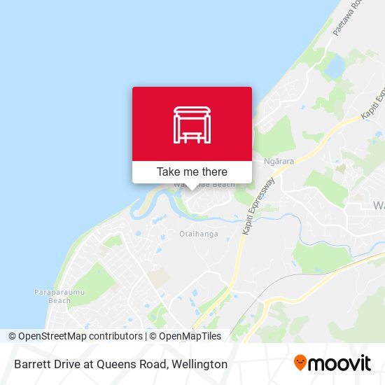 Barrett Drive at Queens Road map