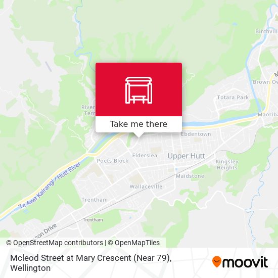 Mcleod Street at Mary Crescent (Near 79) map