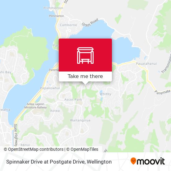 Spinnaker Drive at Postgate Drive map