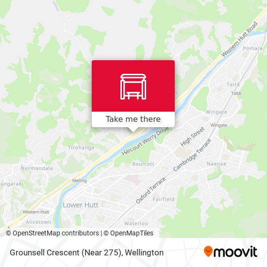 Grounsell Crescent (Near 275) map