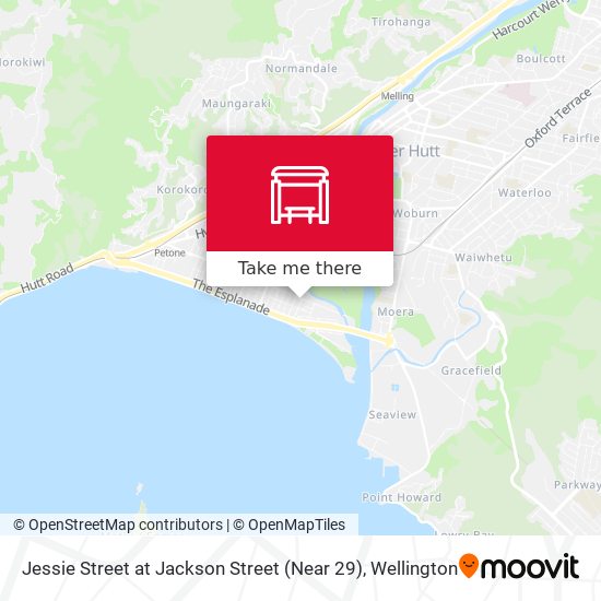 Jessie Street at Jackson Street (Near 29) map