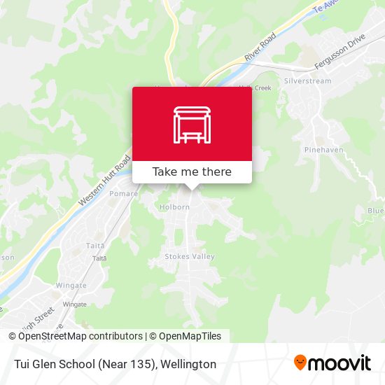 Tui Glen School (Near 135) map