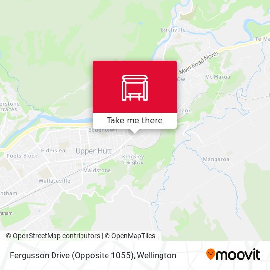 Fergusson Drive (Opposite 1055) map