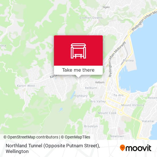 Northland Tunnel (Opposite Putnam Street)地图